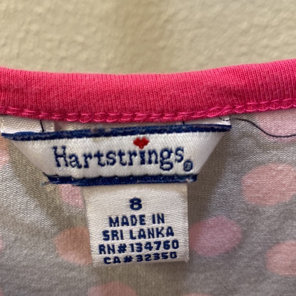 Hartstrings polka dotted long sleeve dress - Picture 2 of 3